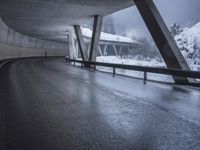 Wet Road in Germany: A Monochromatic Bridge