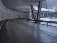 Wet Road in Germany: A Monochromatic Bridge