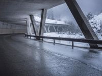 Wet Road in Germany: A Monochromatic Bridge