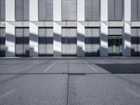 White Facade with Window Pattern in Berlin