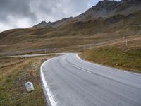 Winding Road Through Austria's Rural Landscape