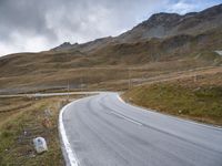 Winding Road Through Austria's Rural Landscape