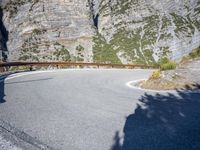 Winding Road through Italian Landscape