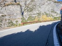 Winding Road Through Italian Landscape 002