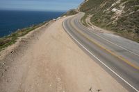 A Winding Road Along the Pacific Coast Highway