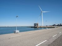 Windmill by the Lake in Holland