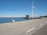 Windmill by the Lake in Holland