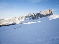 Winter in the Alps: Snow-Covered Mountains of Switzerland
