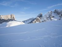 Winter in the Alps: Snow-Covered Mountains of Switzerland
