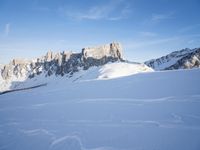 Winter in the Alps: Snow-Covered Mountains of Switzerland