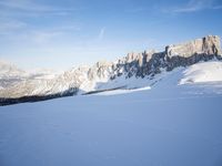 Winter in the Alps: Snow-Covered Mountains of Switzerland