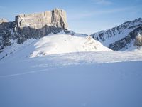 Winter in the Alps: Snow-Covered Mountains of Switzerland