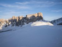 Winter in the Alps: Snow-Covered Mountains of Switzerland