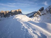 Winter in the Alps: Snow-Covered Mountains of Switzerland