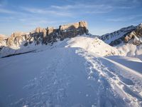 Winter in the Alps: Snow-Covered Mountains of Switzerland