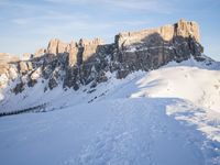 Winter in the Alps: Snow-Covered Mountains of Switzerland