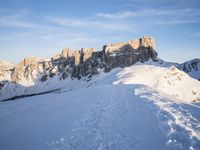 Winter in the Alps: Snow-Covered Mountains of Switzerland