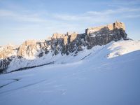 Winter in the Alps: Snow-Covered Mountains of Switzerland