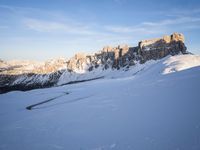Winter in the Alps: Snow-Covered Mountains of Switzerland