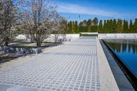 Winter Architecture in the City: Reflecting the Beauty