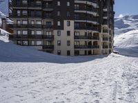 Winter Architecture: A Mountain View