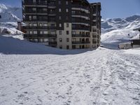 Winter Architecture: A Mountain View