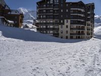 Winter Architecture: A Mountain View