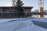 Winter Architecture in Ontario City