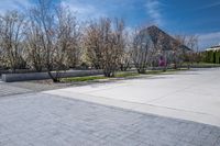 Winter City Residential Area Architecture