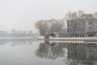 Winter Dawn in Beijing, China
