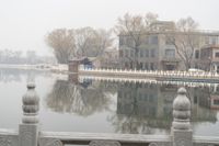 Winter Dawn in Beijing, China