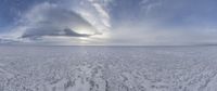 Winter Dawn over Salt Lake City, Utah