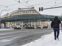 Winter Day in Berlin: Snow-Covered Streets (002)