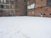 Winter Day in Detroit's Urban Landscape