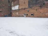 Winter Day in Detroit's Urban Landscape