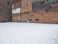 Winter Day in Detroit's Urban Landscape