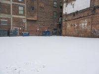 Winter Day in Detroit's Urban Landscape