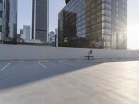 Winter Day in Downtown Metropolitan City 001