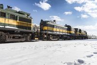 A Winter Day in Toronto, Canada: Train Tracks and Clear Skies