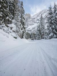 Winter Landscape in the Alps