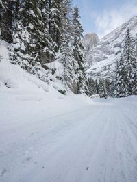 Winter Landscape in the Alps