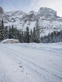 Winter Landscape in the Alps