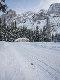 Winter Landscape in the Alps