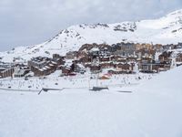 Winter Landscape in the Alps, France