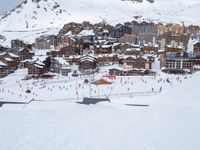 Winter Landscape in the Alps, France