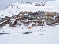 Winter Landscape in the Alps, France