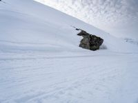 Winter Landscape in the French Alps