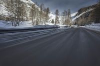 Winter landscape in Germany