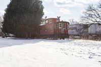 Winter Landscape in Ontario, Canada