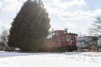 Winter Landscape in Ontario, Canada